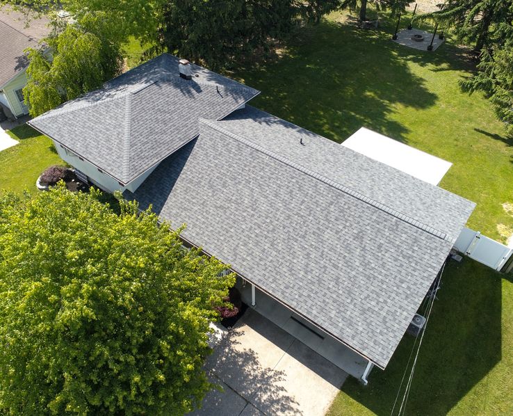 residential shingle roof